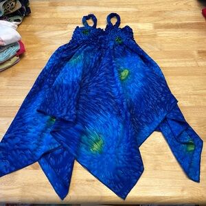 🏖️2/6.00🏖️ Rina girls Hanker chief dress, vibrant colors , clean,  tag worn